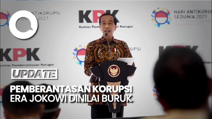 Video Survei Indikator: Publik Nilai Pemberantasan Korupsi Era Jokowi Buruk