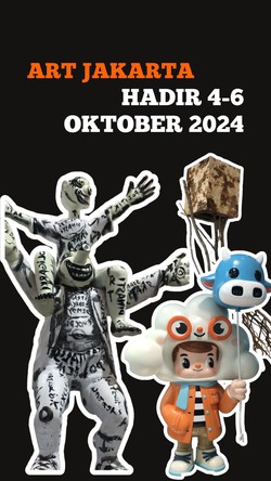 Video: Art Jakarta Hadir Lagi, Ada Patung Berbahan Lumut dan Jamur