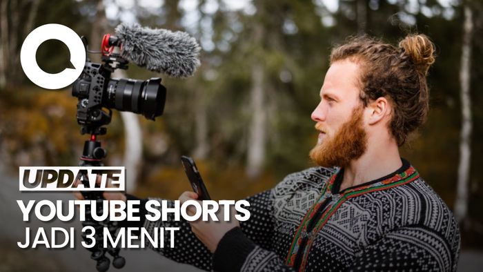Video: Durasi Konten YouTube Shorts Akan Diperpanjang Hingga 3 Menit
