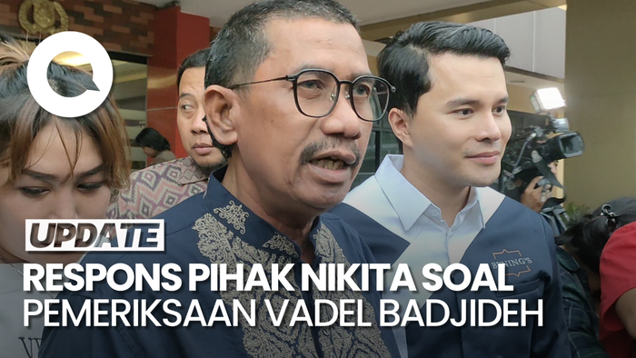  Video: Respons Pihak Nikita Mirzani soal Vadel Ditemani 11 Pengacara di Pemeriksaan