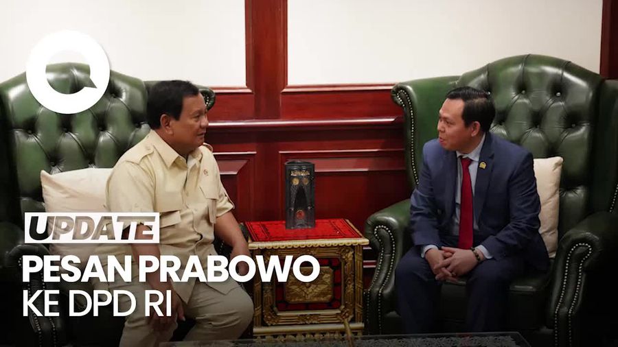 Video Ketua DPD Ungkap Pesan Prabowo: Berbeda Boleh, Habis Itu Berangkulan
