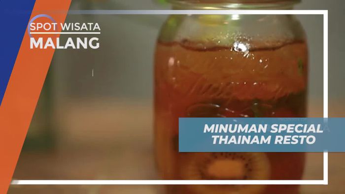 Segarkan Hari dengan Kiwi Ice Tea di Thainam Resto Malang