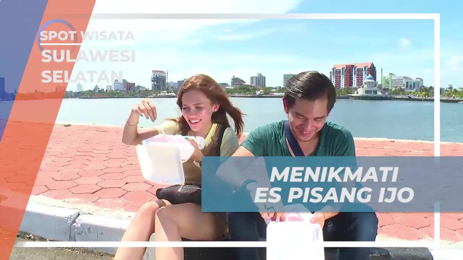 Menikmati Kesegaran Es Pisang Ijo Khas Makassar