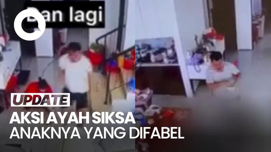 Video: Ayah di Surabaya Sudah 8 Tahun Aniaya Anaknya yang Difabel