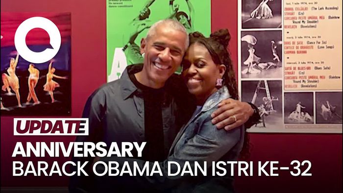Video: Barack Obama dan Michelle Rayakan Ulang Tahun Pernikahan ke-32