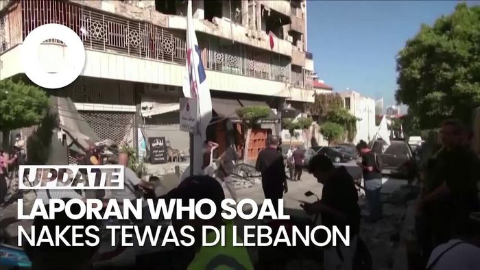 Video WHO: 28 Nakes Tewas di Lebanon dalam Sehari Akibat Konflik Israel
