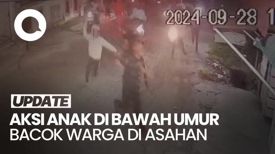 Video: 6 Anak di Bawah Umur Jadi Tersangka Pembacokan di Asahan