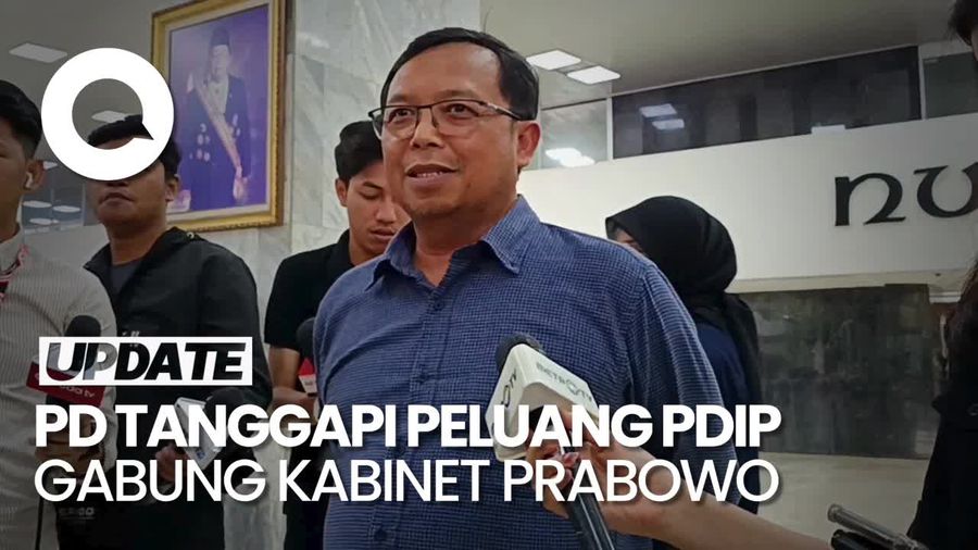 Video PD Tak Masalah Jika PDIP Masuk Kabinet: Prabowo Punya Kalkulasi