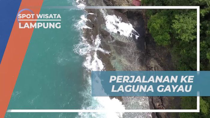 Menjelajahi Keindahan Laguna Gayau Bersama Anak-Anak Lokal di Lampung