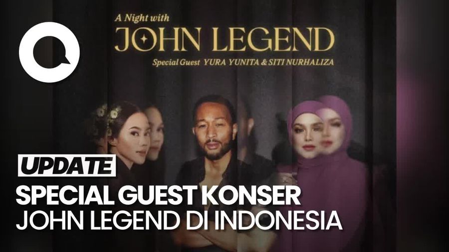 Video: Yura Yunita dan Siti Nurhaliza Bakal Meriahkan Konser John Legend