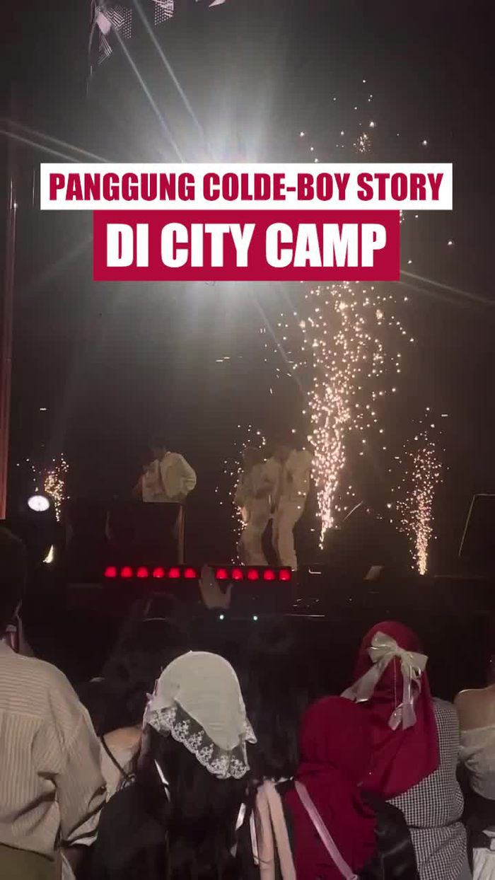 Video: Colde-BOY STORY Panaskan Panggung City Camp