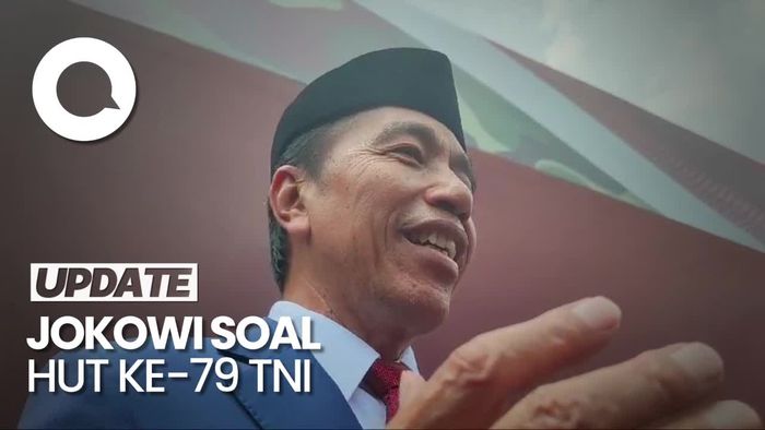 Video Jokowi di HUT TNI: Kedekatan TNI-Rakyat Menunjukkan Kekuatan Negara