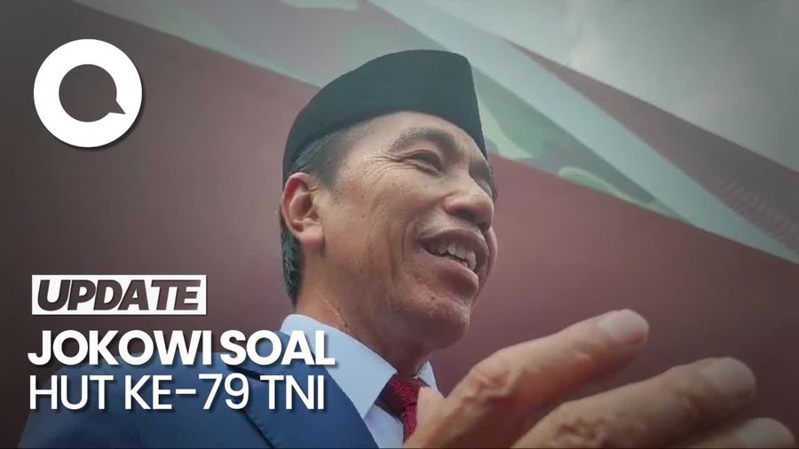 Video Jokowi di HUT TNI: Kedekatan TNI-Rakyat Menunjukkan Kekuatan Negara