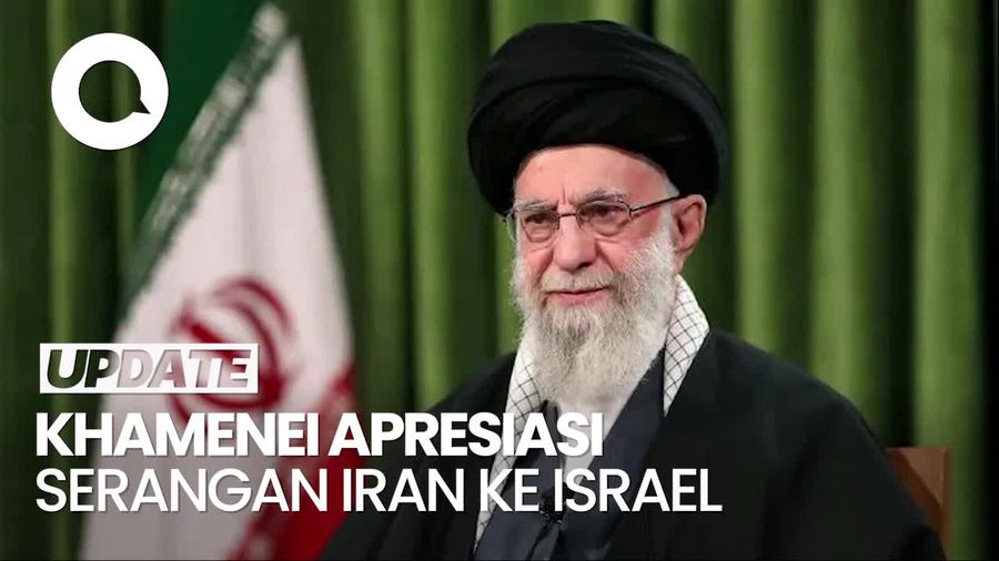  Video Khamenei soal Serangan Iran ke Israel: Tindakan Brilian!