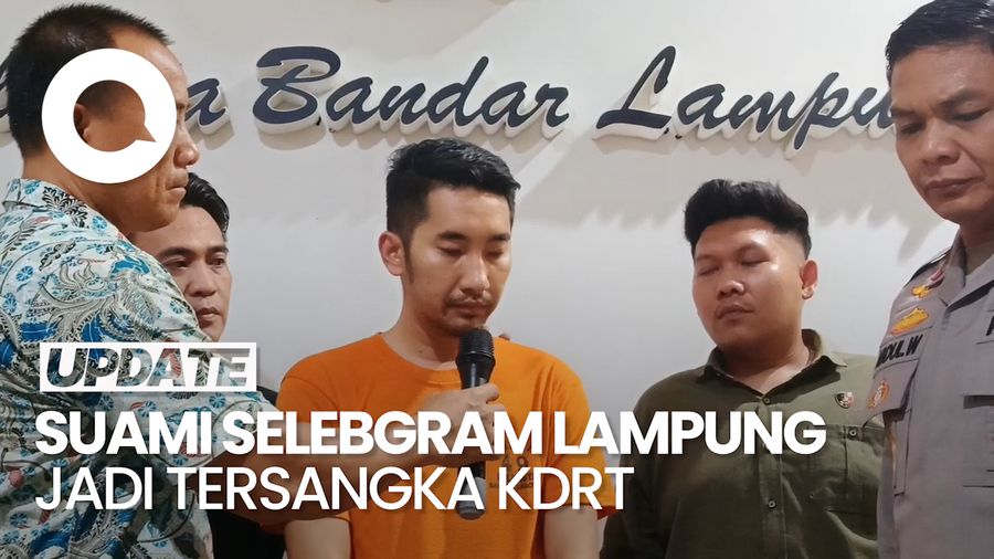Video: Hilang Garang Suami Selebgram Lampung Seusai Jadi Tersangka KDRT