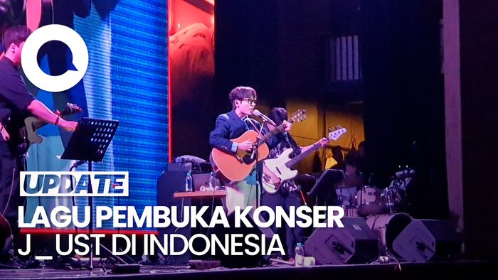 Video: J_ust Buka Konser di Indonesia dengan Lagu Want To Go To Sleep