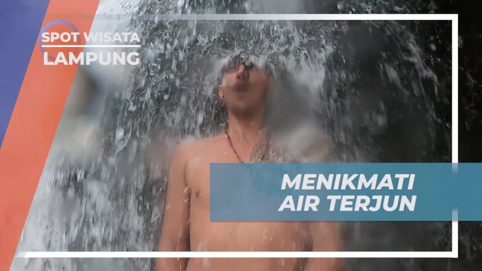 Menikmati Kesegaran Air Terjun Sambil Bersenang-senang di Lampung