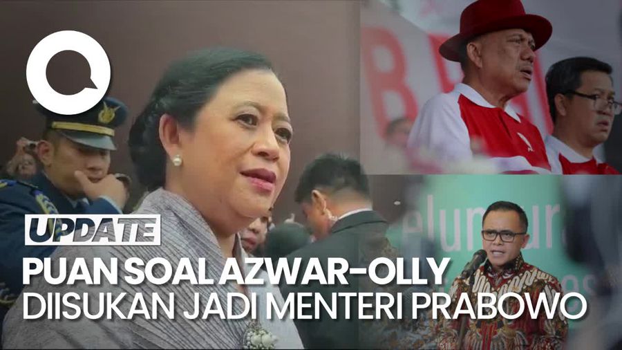 Video Azwar-Olly Diisukan Jadi Menteri Prabowo, Puan: Insyaallah