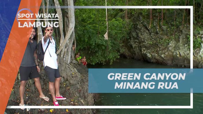 Berenang dan Bersenang-senang di Green Canyon Minang Rua, Lampung