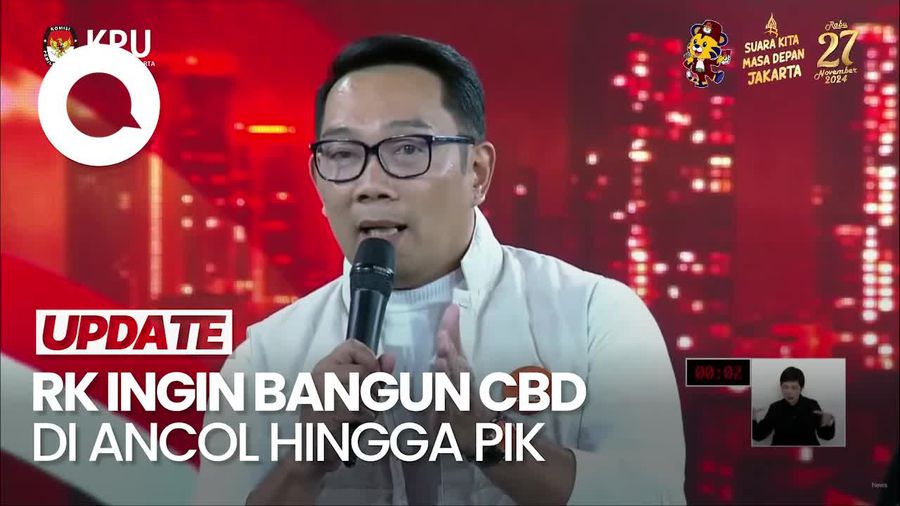 Video Solusi Atasi Kemacetan Jakarta ala RK: Kurangi Pergerakan