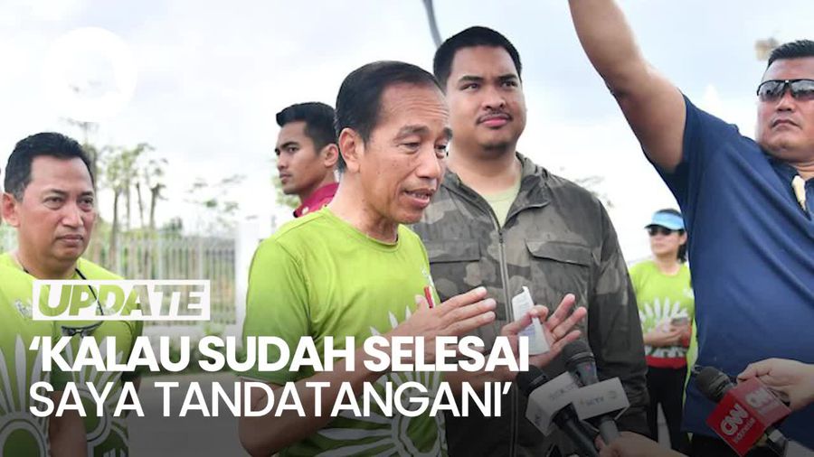 Video Jokowi Tunggu Administrasi Setneg Sebelum Kirim Nama Capim KPK ke DPR