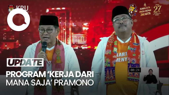 Video Pramono: Kalau Saya Gubernur, Kerja dari Mana Saja Kami Lakukan