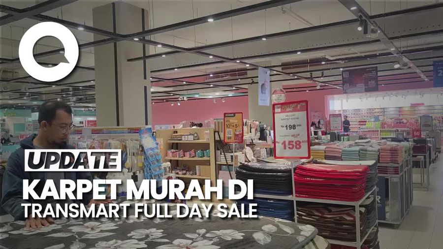 Video: Belanja Karpet Murah di Transmart Full Day Sale Mal Kokas