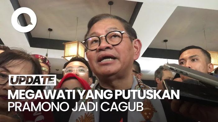 Video: Pramono Tegaskan Megawati yang Putuskan Dirinya Jadi Cagub Jakarta
