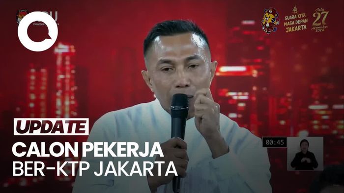 Video: Dharma Pongrekun Ingin Prioritaskan Calon Pekerja Ber-KTP Jakarta