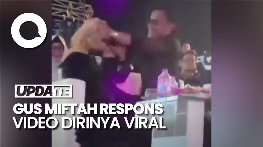 Video: Gus Miftah Klarifikasi soal Viral Goyang-goyangkan Kepala Istrinya