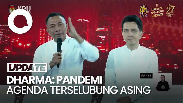 Video RK Tanya Cara Atasi Covid, Dharma: Semua Itu Cuma Omong Kosong