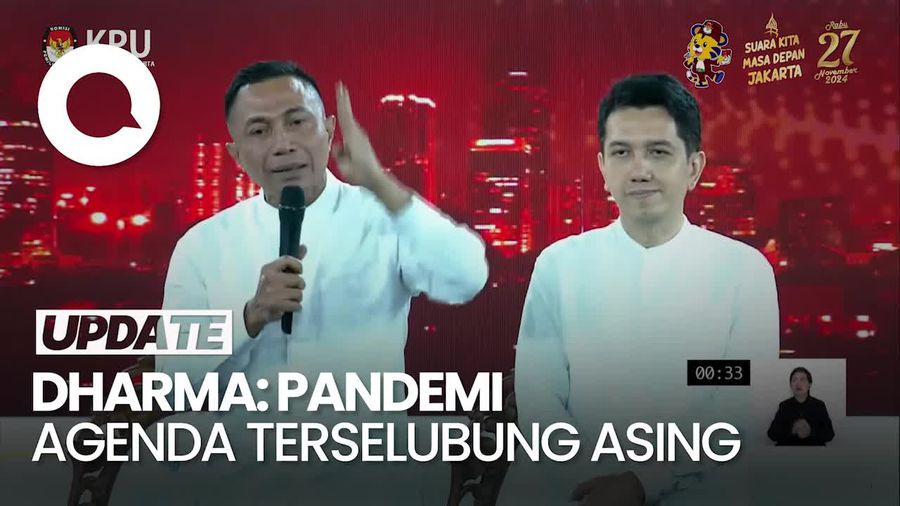 Video RK Tanya Cara Atasi Covid, Dharma: Semua Itu Cuma Omong Kosong