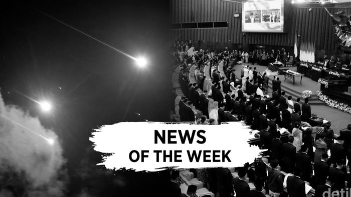 Video Terpopuler Sepekan: Pelantikan Anggota DPR hingga Kebakaran Mal Ciputra