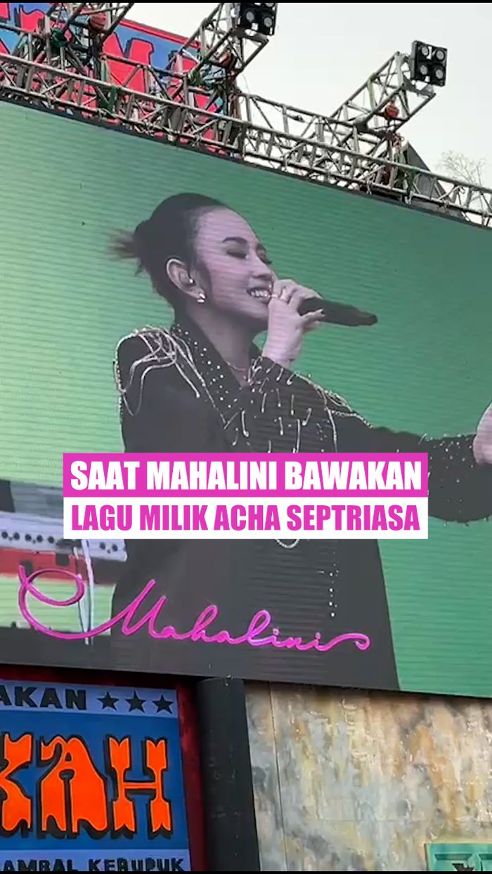 Video Bawakan Lagu Acha Septriasa, Mahalini: Semoga Kalian Berkenan