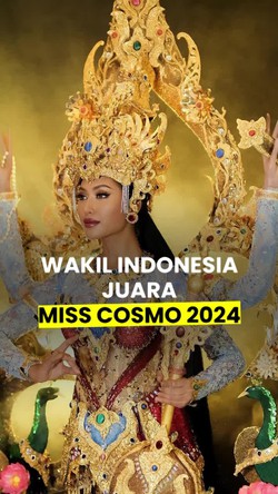 Video: Sosok Ketut Permata Juliastrid, Wakil Indonesia Juara Miss Cosmo 2024
