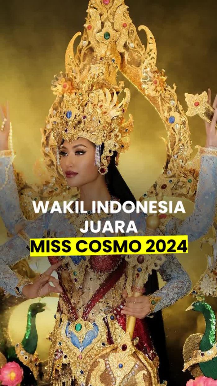 Video: Sosok Ketut Permata Juliastrid, Wakil Indonesia Juara Miss Cosmo 2024