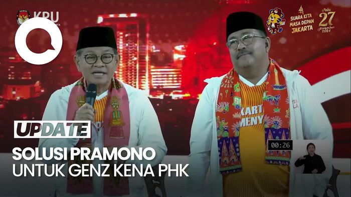 Video RK Tanya Solusi untuk Gen Z Korban PHK, Pramono: Buka Konseling 24 Jam