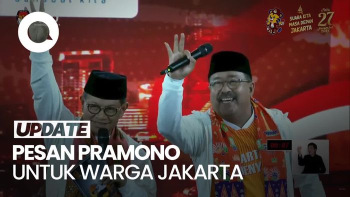 Video Pramono: Mari Kita Jadikan Jakarta Rumah yang Merangkul untuk Semua