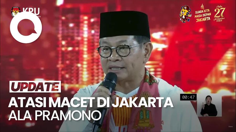 Video Pramono: Transjabodetabek Jadi Solusi Atasi Macet di Jakarta