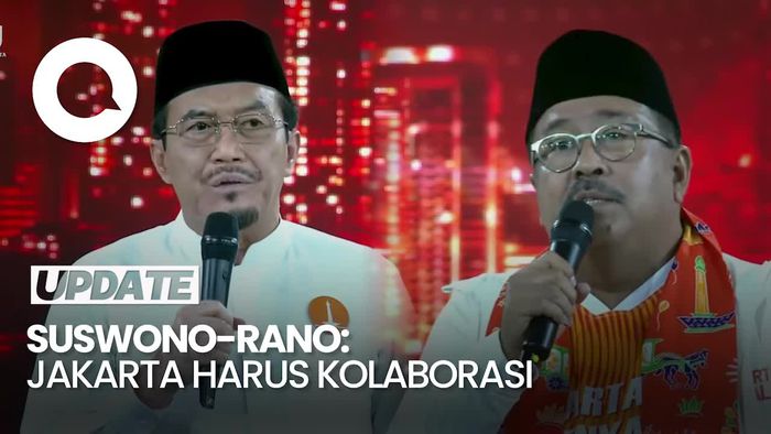 Video Suswono Sebut Kolaborasi adalah Keniscayaan, Rano: Jakarta Tak Bisa Sendiri