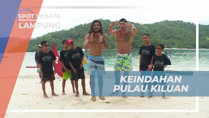 Terkagum dengan Keindahan Pulau Kiluan, Lampung