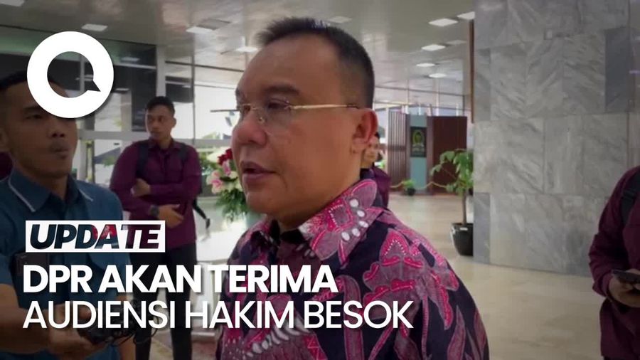 Video DPR Akan Terima Audiensi Hakim yang Lakukan Aksi Cuti Bersama Besok