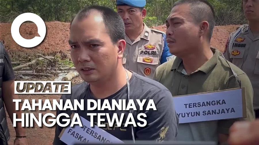 Video: Tampang 2 Oknum Polisi Penganiaya Tahanan Polsek Kumpeh Ilir