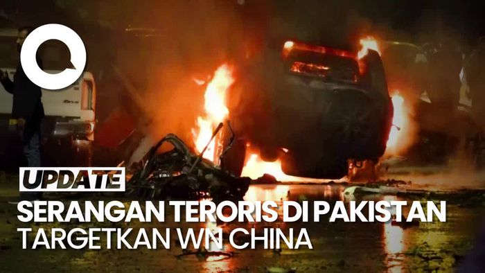 Video: Serangan Teroris di Bandara Karachi Pakistan, 2 Warga Negara China Tewas
