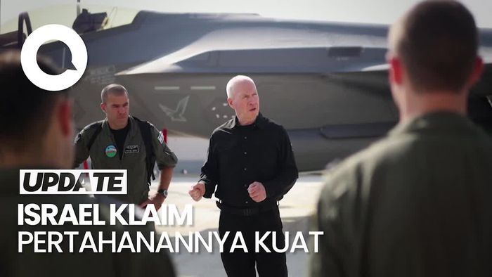 Video: Israel Klaim Serangan Iran Tak Menggores Kemampuan Angkatan Udaranya