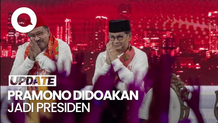 Video Respons Pramono Didoakan Dharma Pongrekun Jadi Presiden