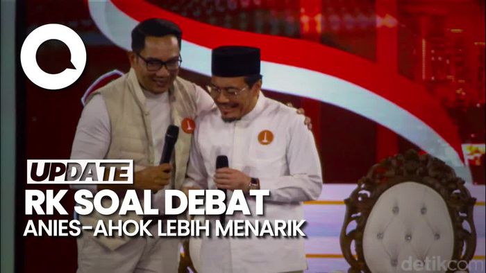 Video Debat Anies-Ahok Disebut Lebih Menarik, RK: Saya Tak Bisa Teriak-Teriak
