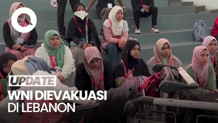 Video: Dievakuasi, WNI dari Lebanon Tiba di Tanah Air