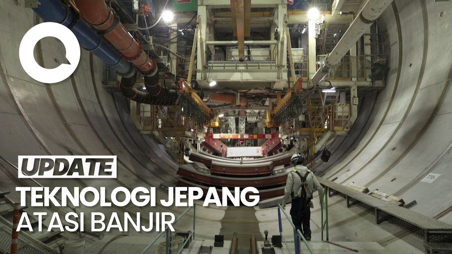 Video: Intip Infrastruktur Canggih Jepang untuk Mencegah Potensi Banjir