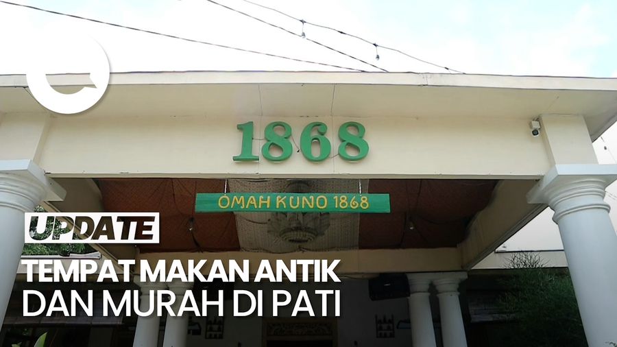 Video: Kuliner Murah Meriah Bergaya Vintage di Omah Kuno 1868 Pati